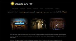 Desktop Screenshot of decolight.co.nz
